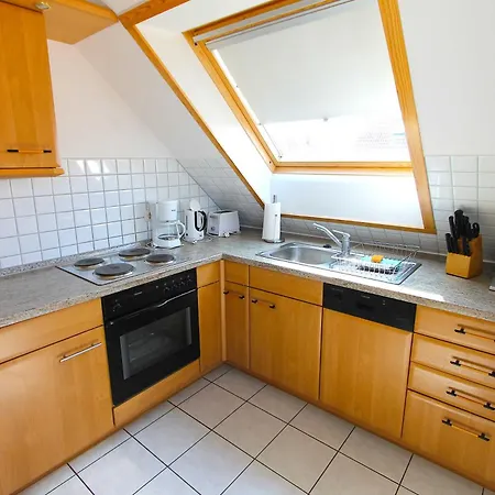 Apartment Reriker Sonnenhaus Obergeschoss, Familie Kraus